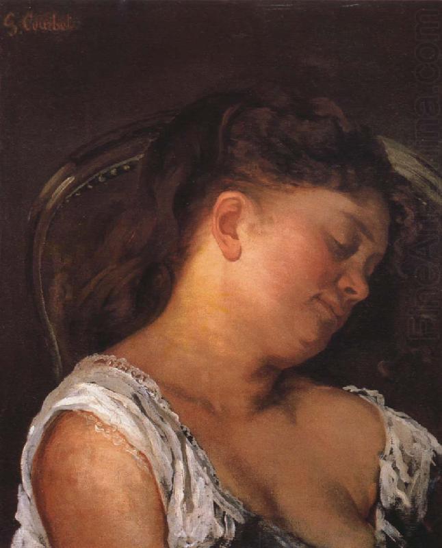 Gustave Courbet Sleeping woman china oil painting image